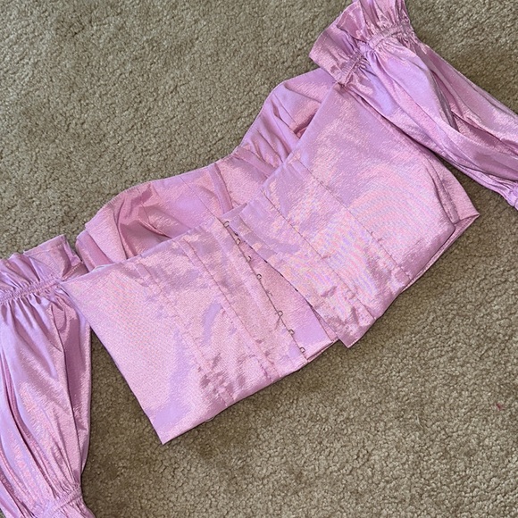 Lovers and friends lilac Tyra corset top - Picture 4 of 4